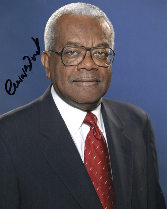 SIR TREVOR MCDONALD SIGNED 8X10 PHOTO (2)