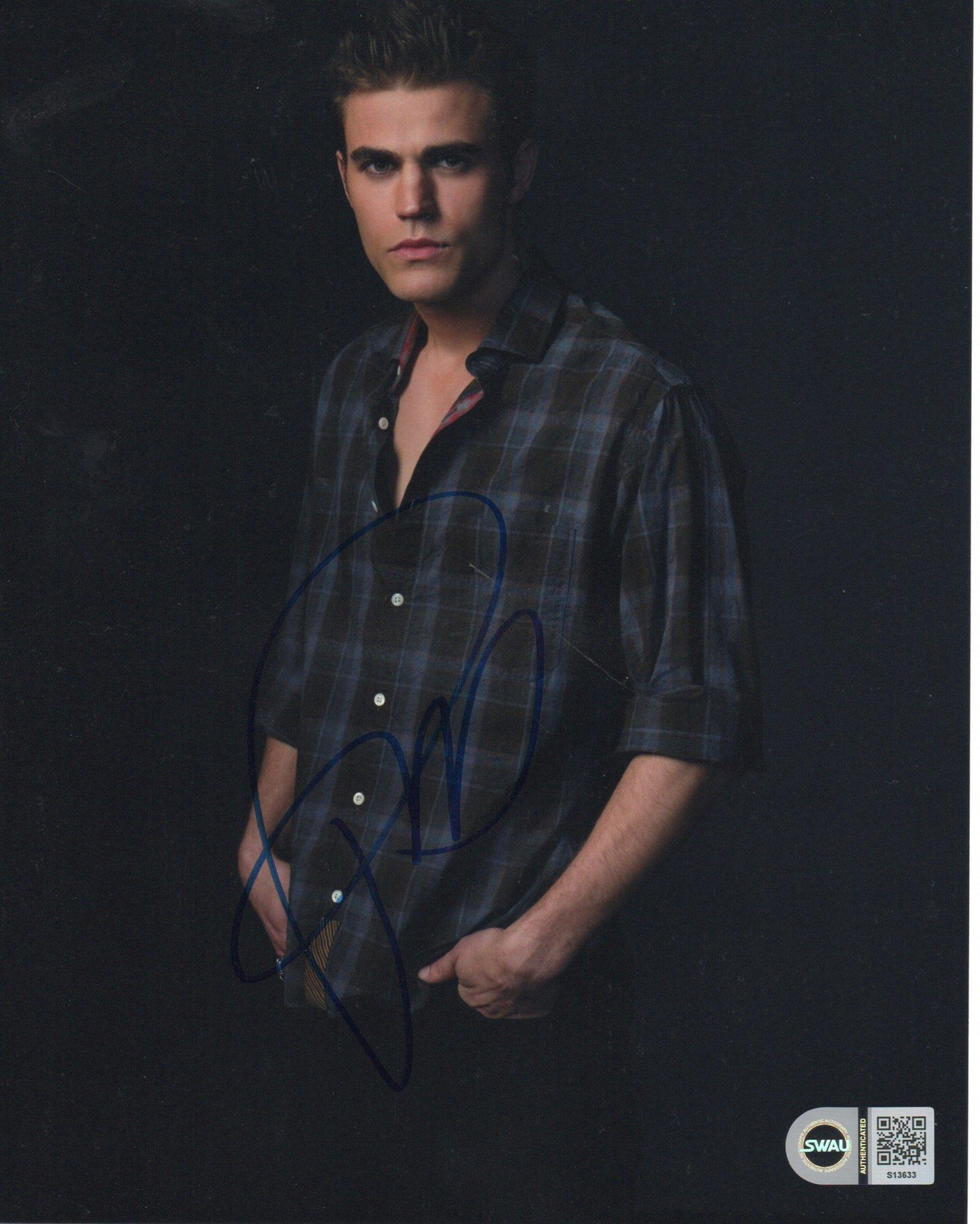 PAUL WESLEY SIGNED THE VAMPIRE DIARIES 8X10 PHOTO (2) ALSO SWAU