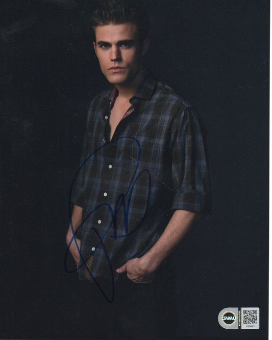 PAUL WESLEY SIGNED THE VAMPIRE DIARIES 8X10 PHOTO (2) ALSO SWAU