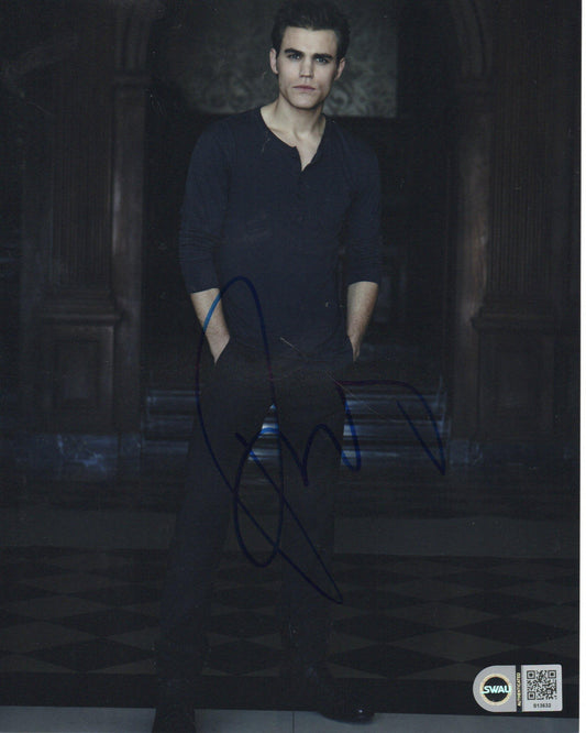 PAUL WESLEY SIGNED THE VAMPIRE DIARIES 8X10 PHOTO (1) ALSO SWAU