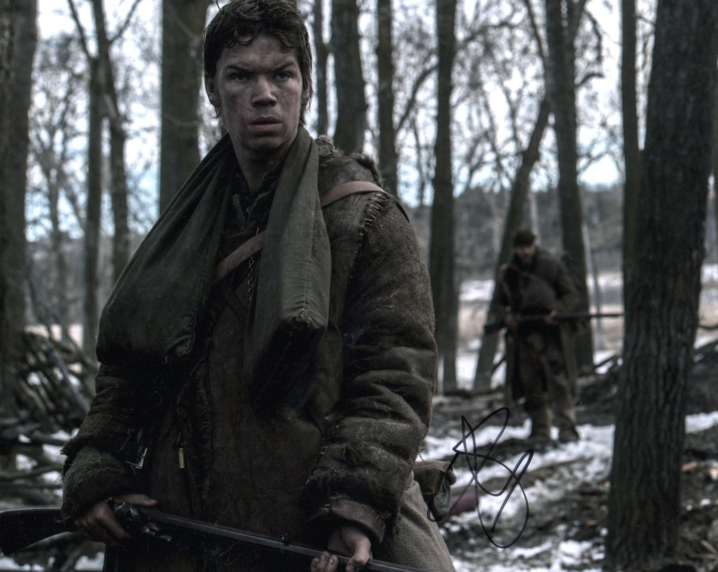 WILL POULTER SIGNED THE REVENANT 8X10 PHOTO (1)