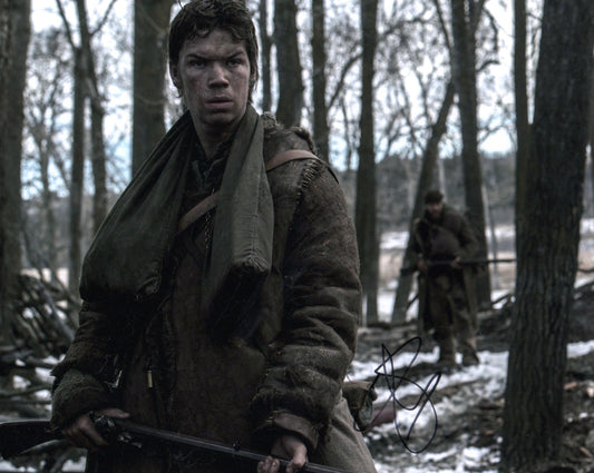 WILL POULTER SIGNED THE REVENANT 8X10 PHOTO (1)