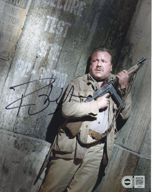 RAY WINSTONE SIGNED INDIANA JONES 8X10 PHOTO ALSO SWAU