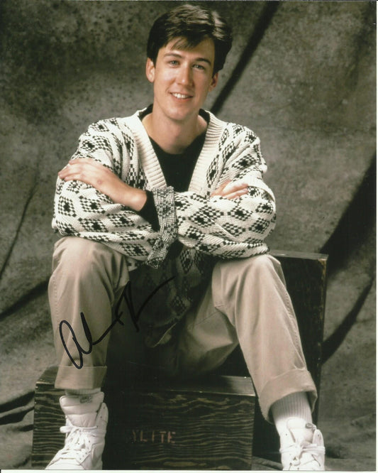 ALAN RUCK SIGNED FERRIS BUELERS DAY OFF 8X10 PHOTO (1)