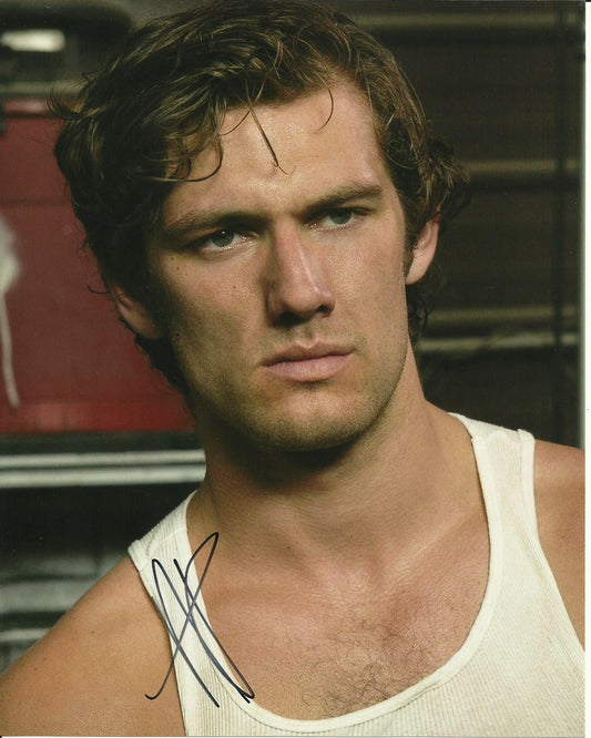 ALEX PETTYFER SIGNED COOL 8X10 PHOTO