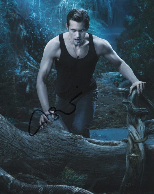 ALEXANDER SKARSGARD SIGNED TRUE BLOOD 8X10 PHOTO (13)