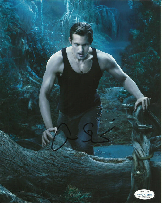ALEXANDER SKARSGARD SIGNED TRUE BLOOD 8X10 PHOTO (8) ALSO ACOA