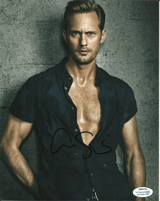 ALEXANDER SKARSGARD SIGNED 8X10 PHOTO (8) ALSO ACOA