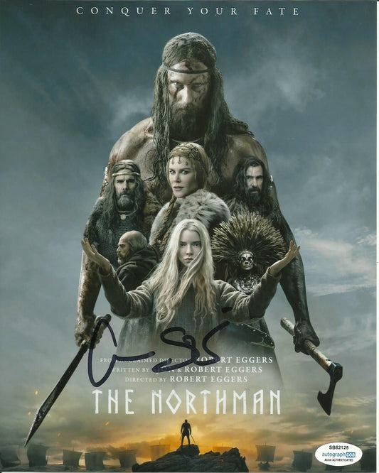 ALEXANDER SKARSGARD SIGNED THE NORTHMAN 8X10 PHOTO (2) ALSO ACOA