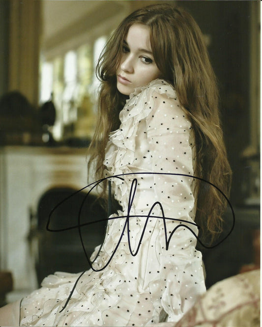 ALICE ENGLERT SIGNED SEXY 10X8 PHOTO (3)