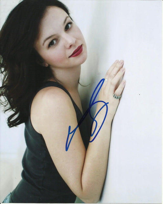 AMBER TAMBLYN SIGNED SEXY 10X8 PHOTO (5)