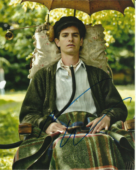 ANDREW GARFIELD SIGNED BREATHE 8X10 PHOTO