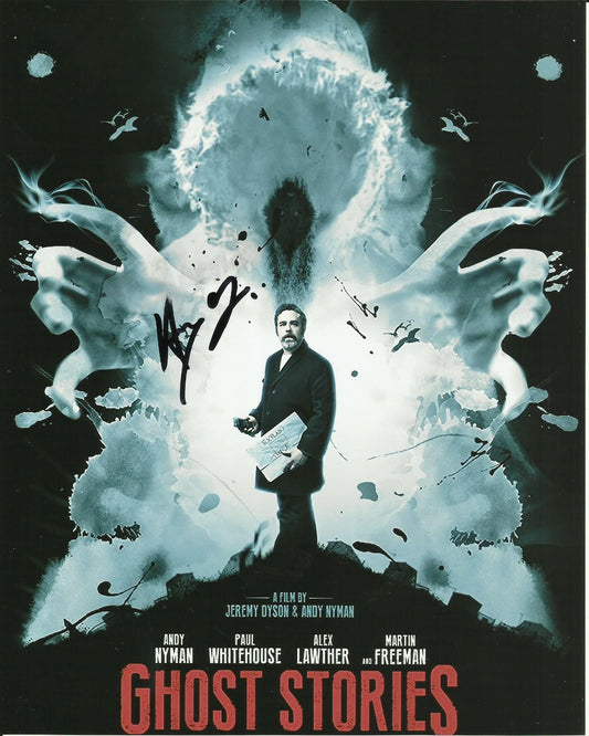 ANDY NYMAN SIGNED GHOST STORIES 8X10 PHOTO (1)