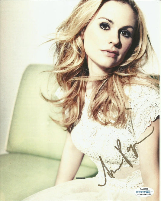 ANNA PAQUIN SIGNED SEXY 10X8 PHOTO (6)  ALSO ACOA CERTIFIED