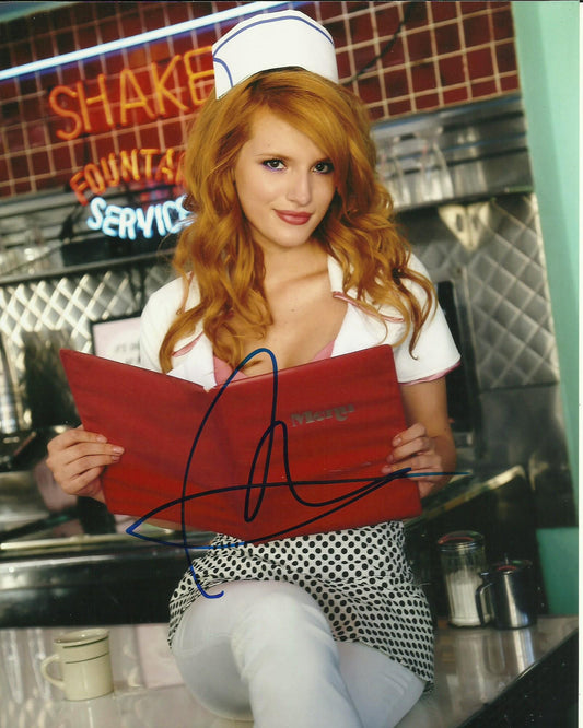 BELLA THORNE SIGNED SEXY 10X8 PHOTO (8)