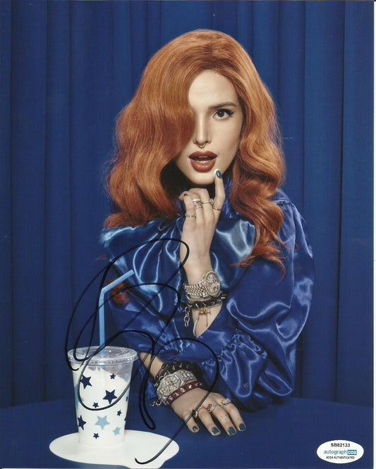 BELLA THORNE SIGNED SEXY 10X8 PHOTO (12) ALSO ACOA