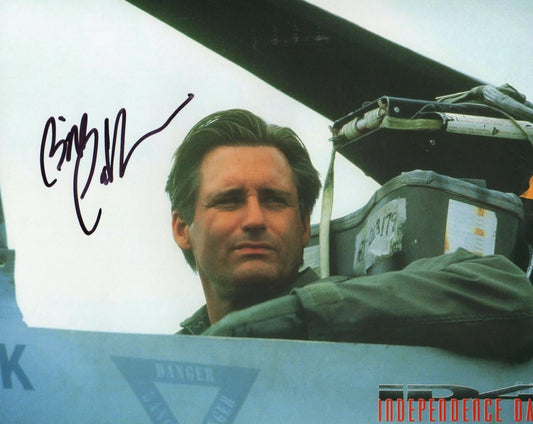 BILL PULLMAN SIGNED INDEPENDENCE DAY 8X10 PHOTO (2)