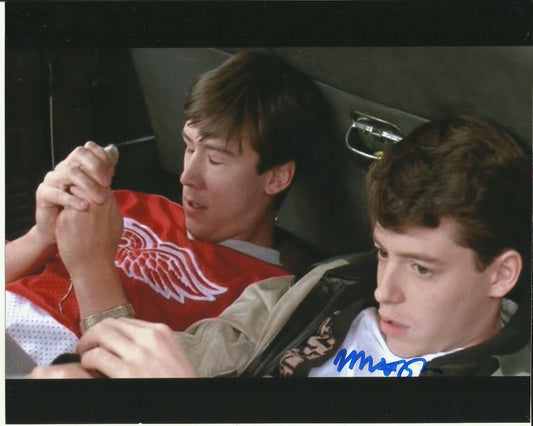 MATTHEW BRODERICK SIGNED FERRIS BUELLERS DAY OFF 8X10 PHOTO(3)