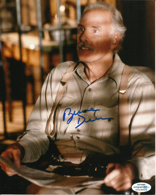BRUCE DERN SIGNED LAST MAN STANDING 8X10 PHOTO  ALSO ACOA CERTIFIED