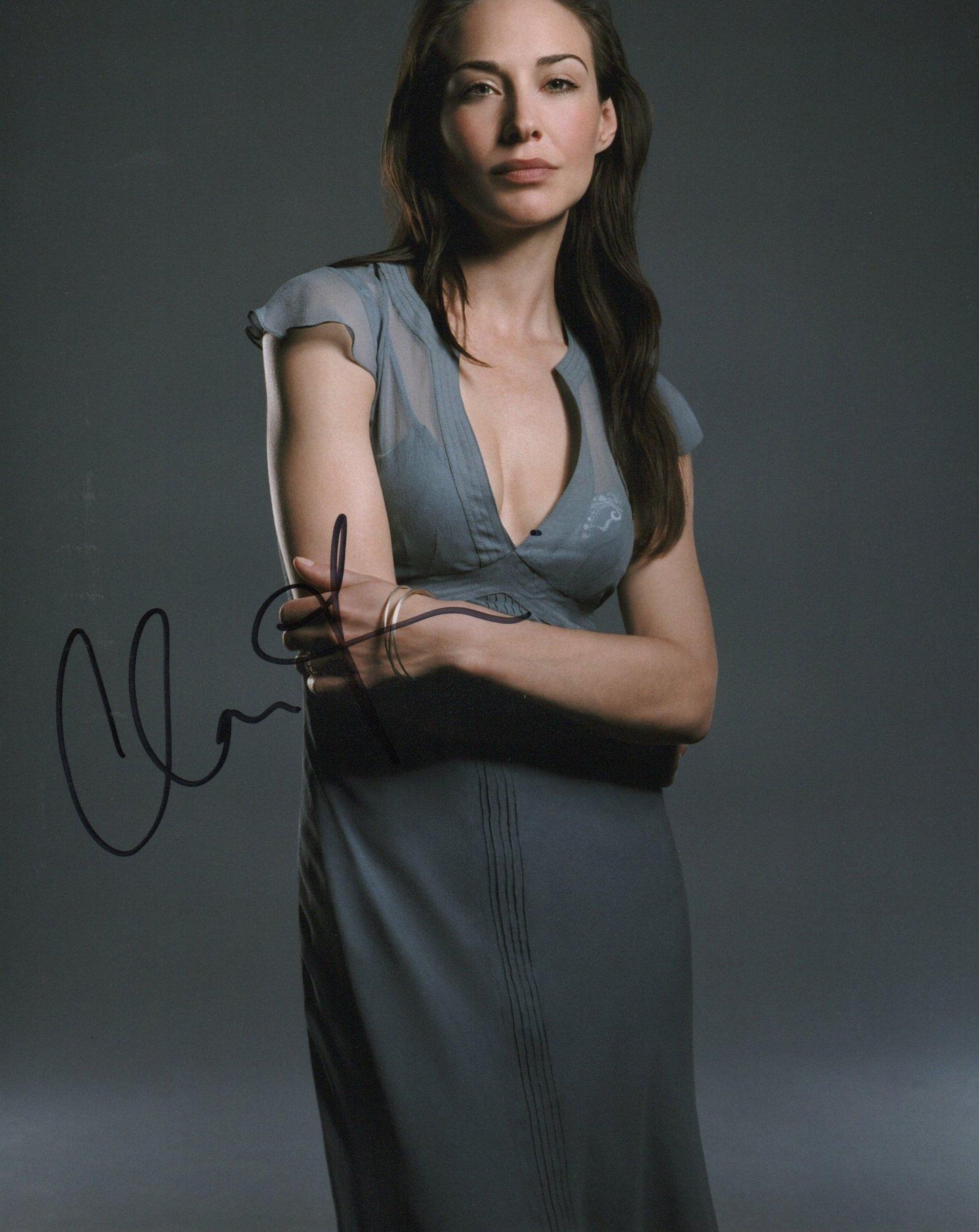CLAIRE FORLANI SIGNED SEXY 10X8 PHOTO (2)