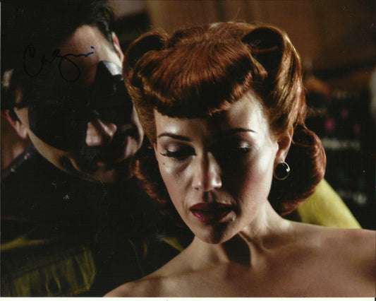CARLA GUGINO SIGNED WATCHMEN 10X8 PHOTO (1)