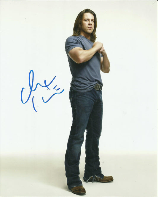 CHRISTIAN KANE SIGNED LEVERAGE 8X10 PHOTO (3)
