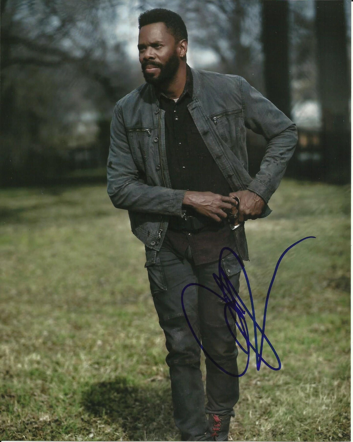 COLMAN DOMINGO SIGNED FEAR THE WALKING DEAD 8X10 PHOTO (1)