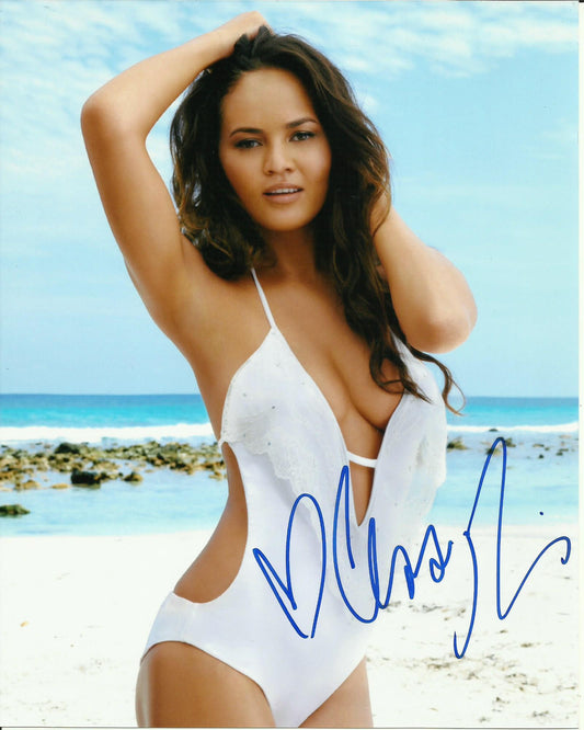 CHRISSY TEIGEN SIGNED SEXY 10X8 PHOTO