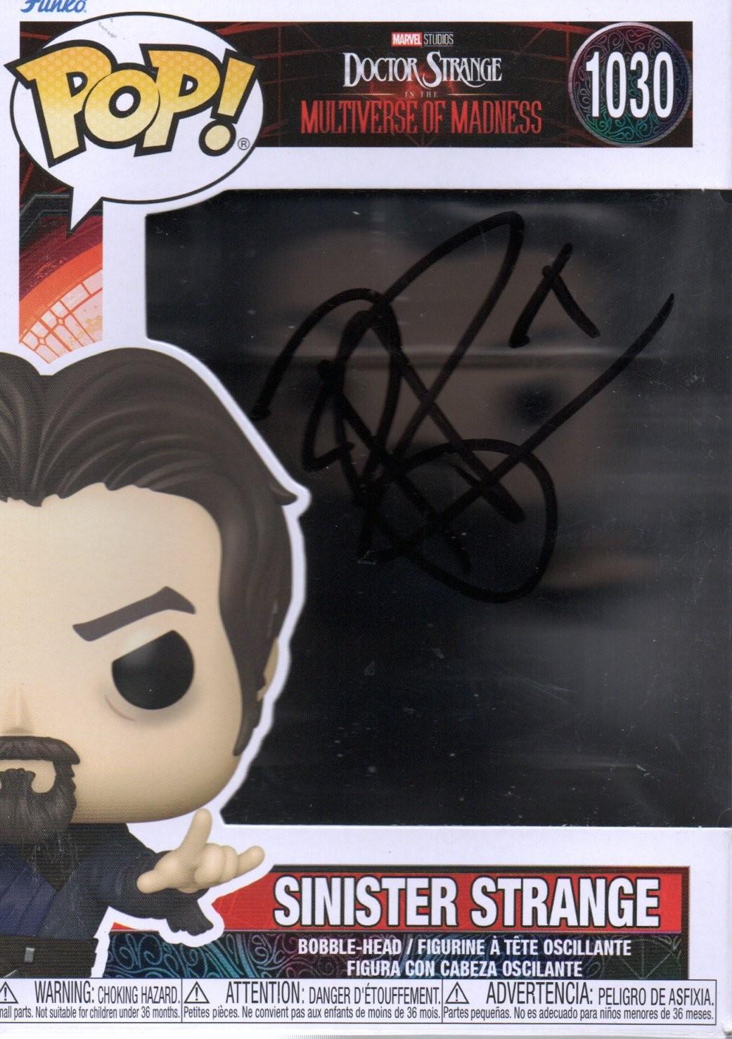 BENEDICT CUMBERBATCH SIGNED DR STRANGE FUNKO POP