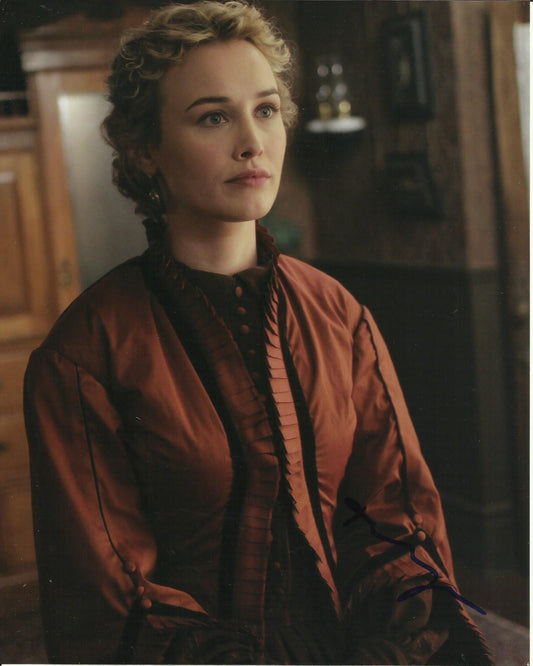 DOMINIQUE McELLIGOTT SIGNED HELL ON WHEELS 10X8 PHOTO (5)