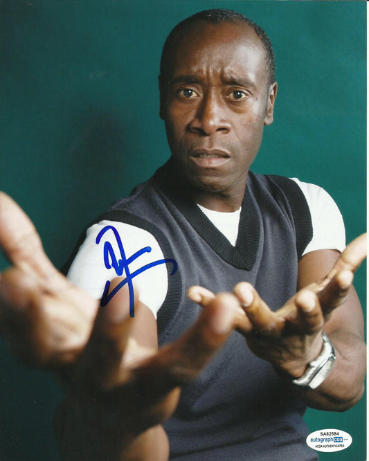 DON CHEADLE SIGNED COOL 8X10 PHOTO (1) ALSO ACOA