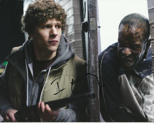 JESSE EISENBERG SIGNED ZOMBIELAND 8X10 PHOTO (2)