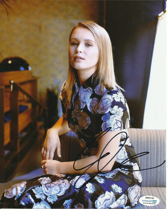 ELIZA SCANLEN SIGNED SEXY 10X8 PHOTO (1) ALSO ACOA