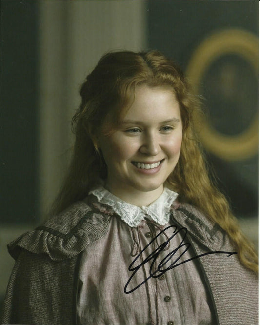 ELIZA SCANLEN SIGNED LITTLE WOMEN 10X8 PHOTO (1)