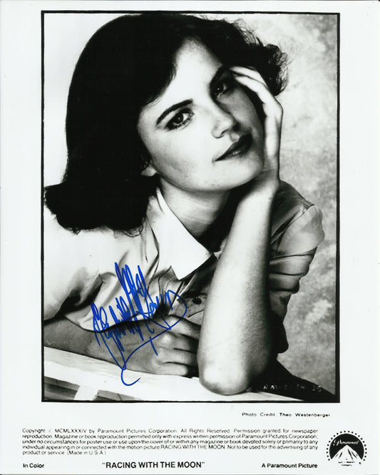 ELIZABETH McGOVERN SIGNED RACING WITH THE MOON 10X8 PHOTO (1)