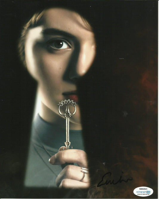EMILIA JONES SIGNED LOCKE AND KEY 10X8 PHOTO (3) ALSO ACOA CERTIFIED