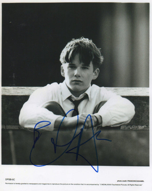 ETHAN HAWKE SIGNED YOUNG 8X10 PHOTO (1)