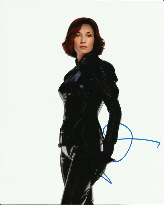 FAMKE JANSSEN SIGNED SEXY 10X8 PHOTO (2)