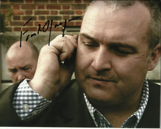 FRANK HARPER SIGNED FOOTBALL FACTORY 8X10 PHOTO (3)