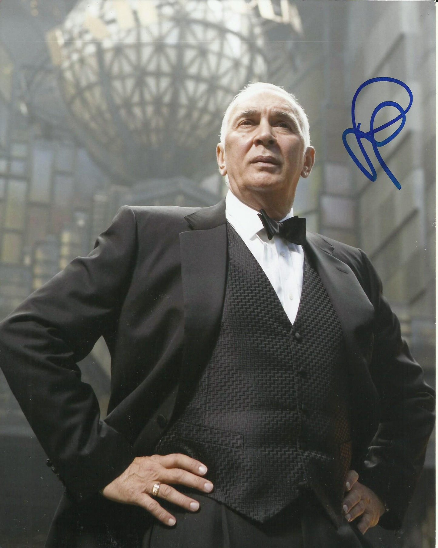 FRANK LANGELLA SIGNED SUPERMAN RETURNS 8X10 PHOTO