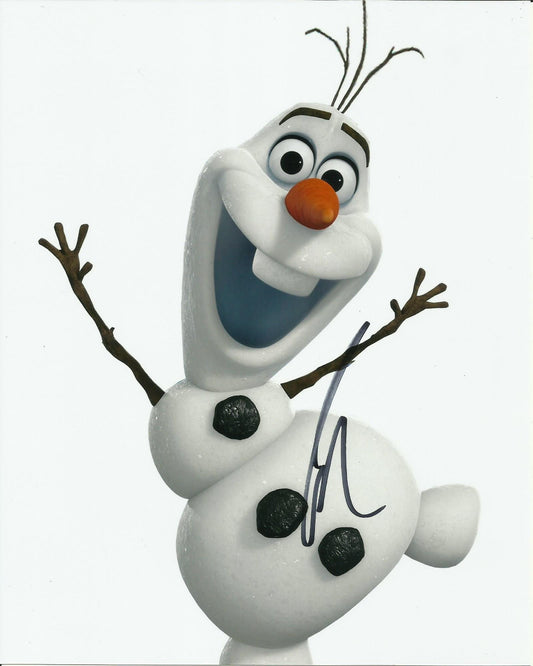 JOSH GAD SIGNED FROZEN 8X10 PHOTO (4)