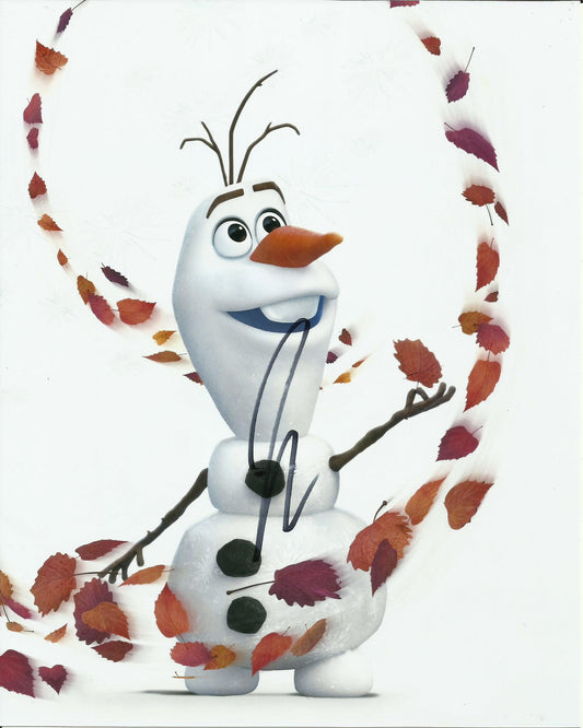 JOSH GAD SIGNED FROZEN 8X10 PHOTO (5)