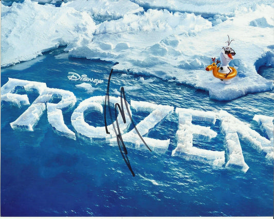 JOSH GAD SIGNED FROZEN 8X10 PHOTO (8)
