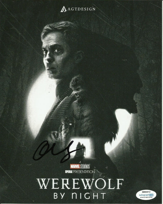 GAEL GARCIA BERNAL SIGNED WEREWOLF BY NIGHT 8X10 PHOTO (1) ALSO ACOA