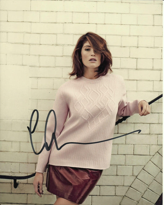 GEMMA ARTERTON SIGNED SEXY 10X8 PHOTO (2)