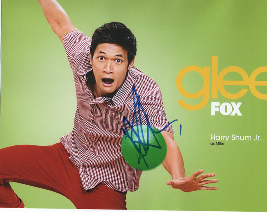 HARRY SHUM JR SIGNED GLEE 8X10 PHOTO