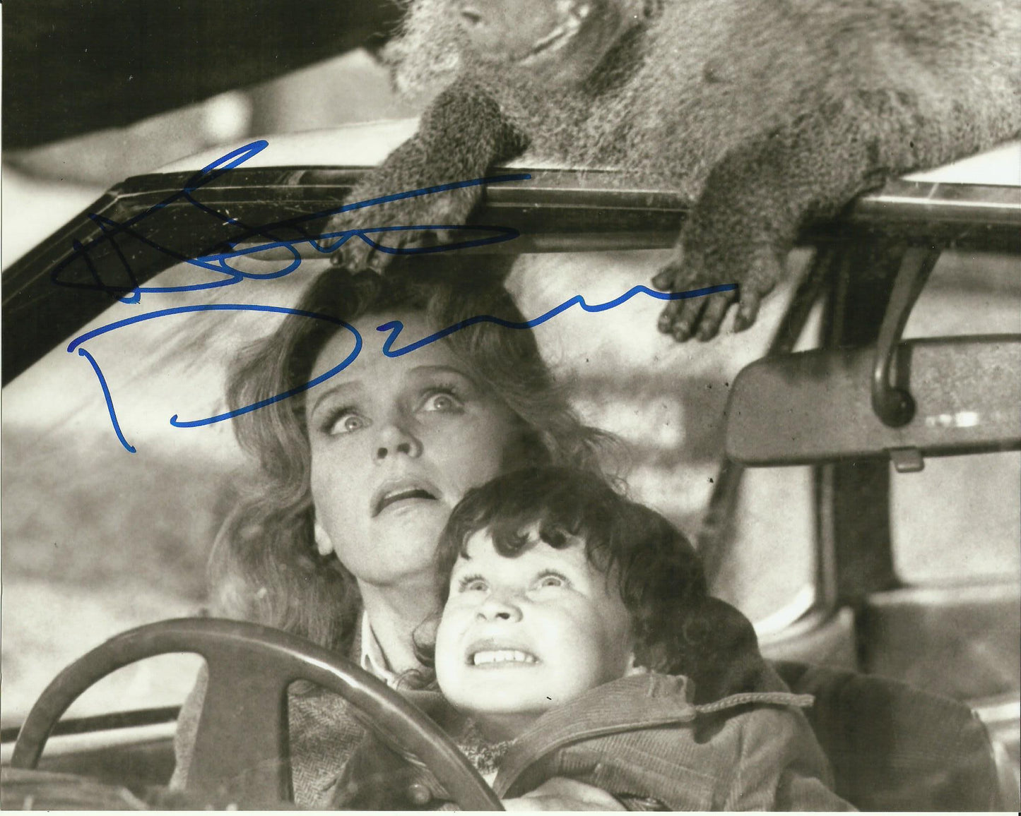 HARVEY STEPHENS SIGNED THE OMEN 8X10 PHOTO (2) ALSO ACOA WITNESSED
