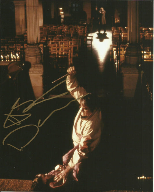 HARVEY STEPHENS SIGNED THE OMEN 8X10 PHOTO (7) ALSO ACOA WITNESSED