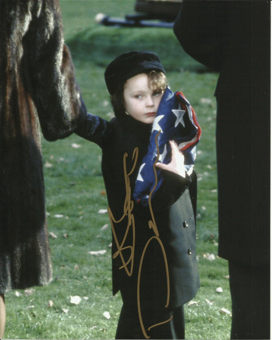 HARVEY STEPHENS SIGNED THE OMEN 8X10 PHOTO (8) ALSO ACOA WITNESSED