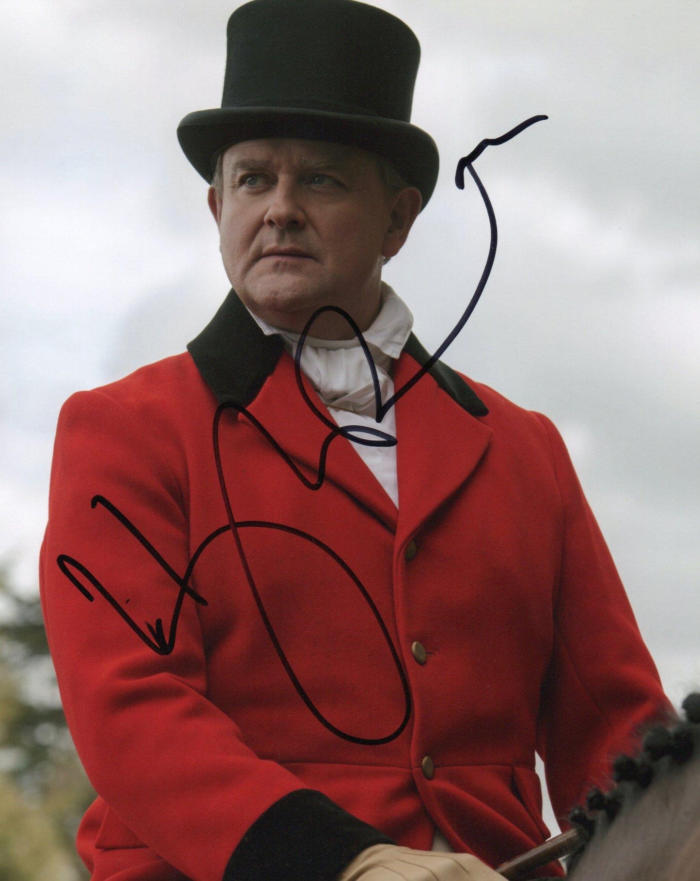 HUGH BONNEVILLE SIGNED DOWNTON ABBEY 8X10 PHOTO (3)